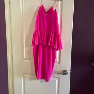 1 State Hot Pink Dress